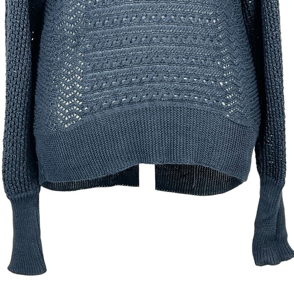 BUFFALO DAVID BITTON BEATRIU CROCHET COLD SHOULDER‎ SWEATER - Picture 4 of 15